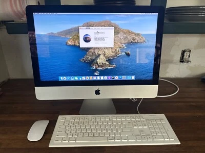 Apple iMac with 21.5in Retina 4K display (1TB HDD, Intel Core i3 8th Gen.... - Image 1 of 4