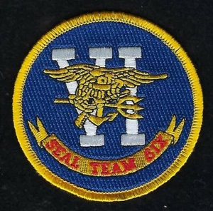 SEAL TEAM 6 SPECIAL WARFARE HAT PATCH US NAVY DEVGRU EAGLE PIN UP USN WOW - Picture 1 of 1