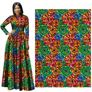 Vibrant and Long lasting African Wax Dyed Fabric for Fashionable Wardrobe