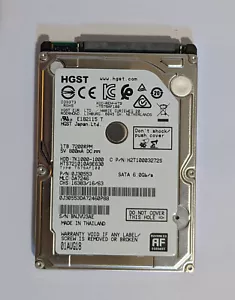 HARD DISK INTERNO 2,5" 1TB 7200RPM HGST HITACHI 1000GB SATA PS3 PS4 XBOX 360 ONE - Bild 1 von 4