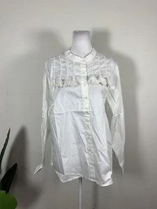 The Shirt Rochelle Behrens 100% Cotton Women’s Top, Size Small - Picture 1 of 9