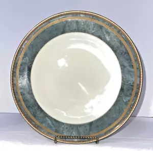 Oscar de la Renta JADE Travertine 9 7/8"" Round Serving Bowl Germany UH035 VTG - Picture 1 of 11