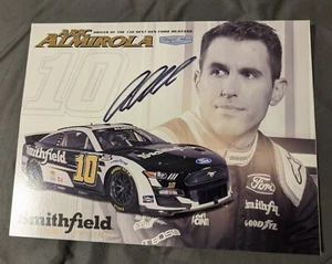 NASCAR Aric Almirola Signed Autographed Photo 8x10 - Picture 1 of 2