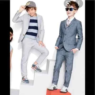 NEW Crewcuts Boys size 5 100% Linen Crewcuts Ludlow Blazer - Image 1 of 4