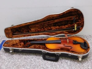 Karl Hofner 1984 bubenreuth Violin with hard case w/ Bow 4/4 made in Germany - Picture 1 of 10