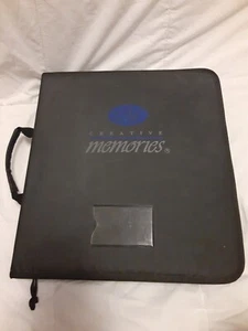 Creative Memories Binder 32 Inserts Filled w/ LOTS Stickers Short Cuts Dyes - Picture 1 of 20
