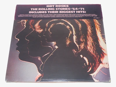 Rolling Stones Hot Rocks 1964-71 Sealed Vinyl LP USA 1971 Orig Obi Hype Sticker  - Image 1 of 4