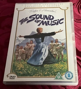 THE SOUND OF MUSIC DVD 2 x DISC 40th ANNIVERSARY COLLECTOR’S EDITION. AS NEW. - Picture 1 of 2