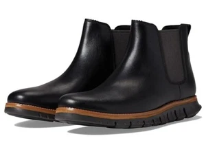 Cole Haan Men’s Black ZEROGRAND Chelsea Waterproof Boots Size: 12 NIB - Picture 1 of 5