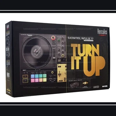 Hercules DJControl Inpulse T7 Premium 2-Deck Motorized DJ Controller - Image 1 of 4