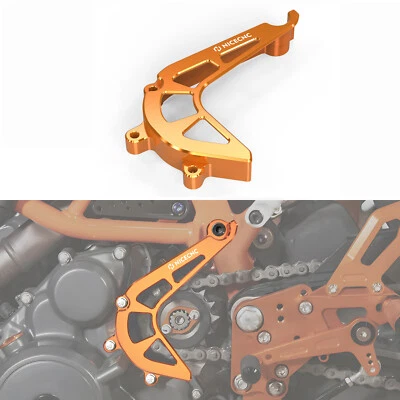 Anodized Chain Guide Sprocket Guard Cover For KTM 390 Duke 2017-23 390 ADV 20-24 - Image 1 of 4