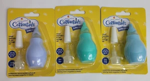 Lot of 3 Baby Nasal Aspirator Bulb Ear Cleaner Set Suction Kids Vacuum Medical - Picture 1 of 5