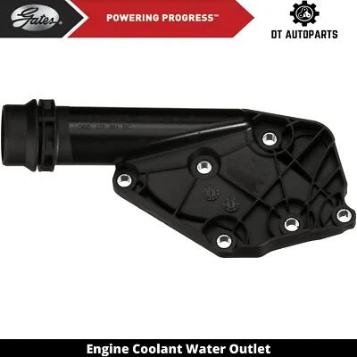 For 2005-2009 Audi A4 Quattro Engine Coolant Water Outlet Coolant Inlet Gates - Image 1 of 4