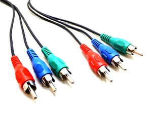 2m YUV Komponenten-Kabel RGB Component für LED LCD Plasma HD TV Beamer DVD - Bild 1 von 1