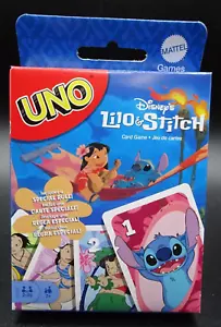 2023 Mattel UNO Disney "Lilo & Stitch" Edition Card Game - New - Picture 1 of 24