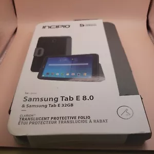 samsung tab E 8.0 and Samsung Tab E 32gb incipio case - Picture 1 of 3