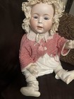 21” Lori By Swain Antique Bisque Head Baby Doll~Compo Body~Baby Lori