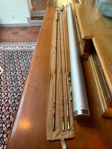 Lowell Parabolic 8 1/2', #8, 2/2, EXC+ orig cond. w/removable butt, tube & sack - Picture 1 of 17