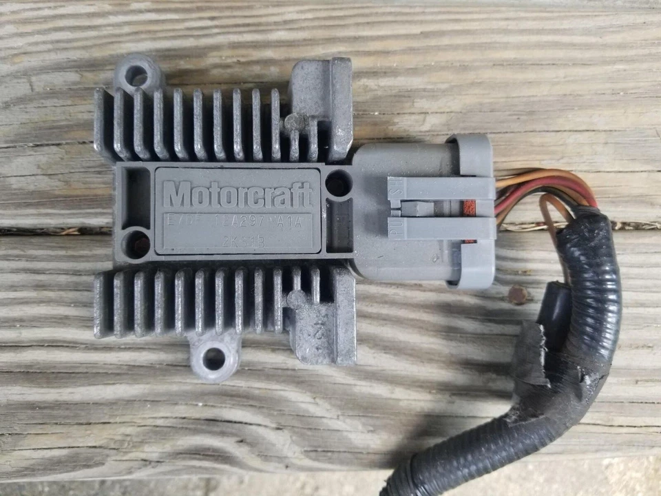 92 - 96 Ford F150 Gray Ignition Control Module Remote TFI ICM E7DF-12A297-A1A - Image 1 of 1