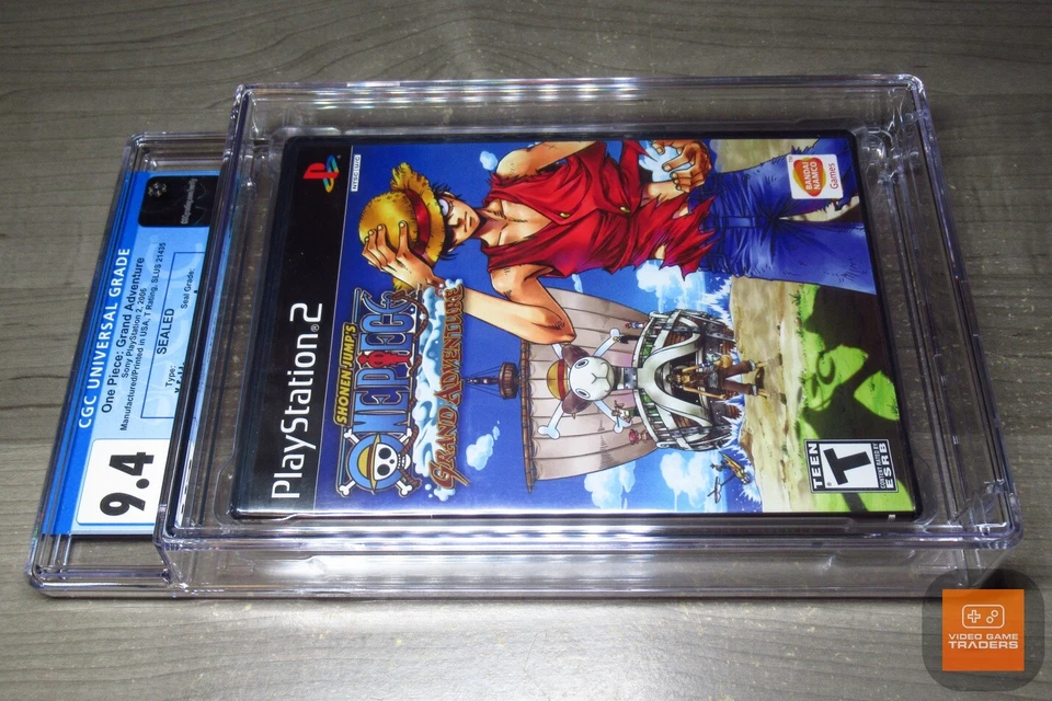 CGC 9.4 A - One Piece: Grand Adventure PlayStation 2, PS2 2006 NEW! - RARE! - Image 1 of 4