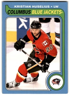 2008-09 O-Pee-Chee '79-80 Retro Kristian Huselius #295 Columbus Blue Jackets - Image 1 of 2