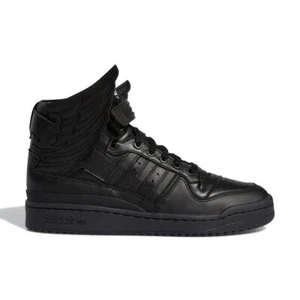 ADIDAS FORUM HI "WINGS 4.0" BLACK SZ. 12.5./ 14(W) GY4419 DS Jeremy Scott - Picture 1 of 8