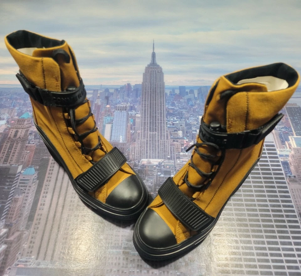 Converse Chuck Taylor All Star GR82 Wheat Brown Women Heel Boots 571002C Size 8