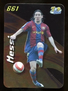 2007-08 Mundicromo #661 Lionel Messi Top Once Foil Barcelona Barca 661 - Picture 1 of 2