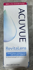 Revitalens Soft Contact Lens Solution 300ml & Cases Exp 03/26 - Picture 1 of 4