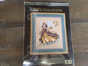 Dimensions Gold Collection Innocent Guardian #3820 Cross Stitch Kit OPEN & USED - Picture 1 of 16