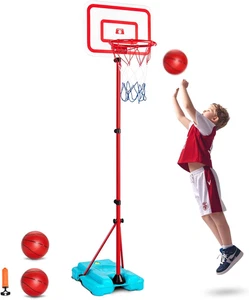 VEVOR Indoor Basketball Hoop for Kids, Indoor and Outdoor Backyard Sport Game, T - Picture 1 of 12