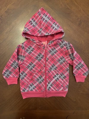 Bebé Niñas Suéter Cremallera Capucha Talla 12M  Foto 1 de 4