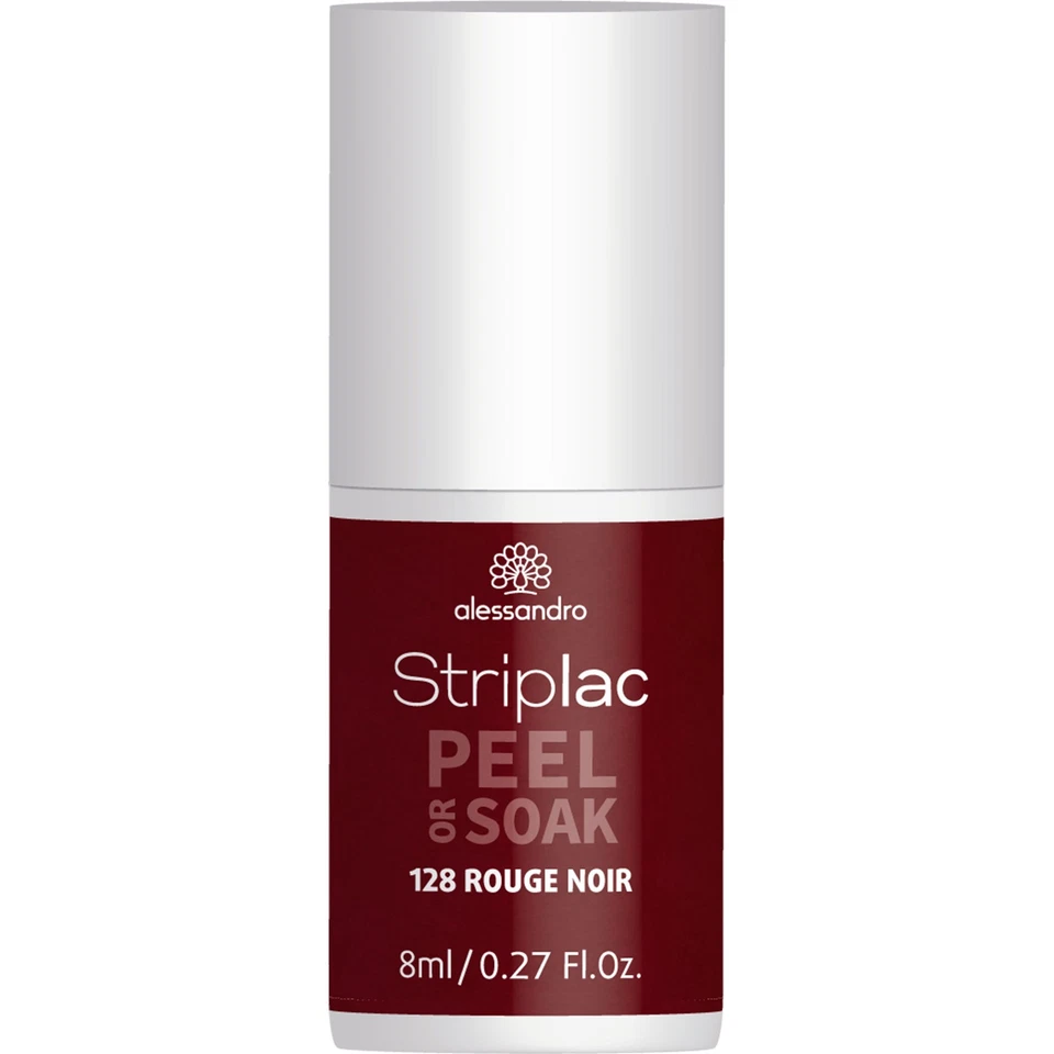 Alessandro Striplac Peel or Soak 128 Rouge Noir 8ml - Bild 1 von 1
