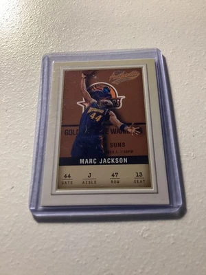 2001-02 Fleer Authentix - Marc Jackson #47 - Image 1 of 2