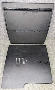 Sony PS3 Slim CECH-3001A Full Shell Case w/ Buttons, Covers & Screws OEM - Picture 1 of 8
