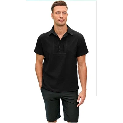 Camisa Pirata Hombre Vikinga Steampunk Retro Renacimiento Medieval Gótico - Mediana Foto 1 de 4