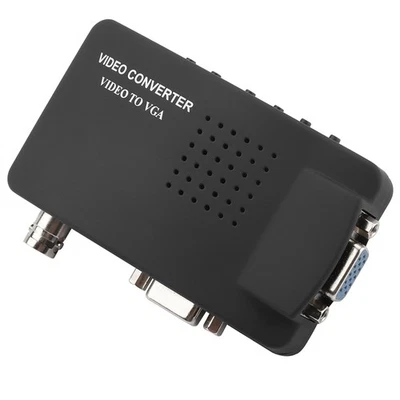 Adattatore convertitore BNC da Svideo a VGA HD per monitor PC computer NUOVO - Immagine 1 di 4