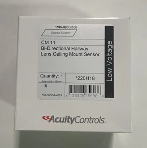 NUEVO Interruptor Sensor Controles de Acuidad CM11 Sensor Montaje en Techo Bajo Voltaje Blanco - Imagen 1 de 4