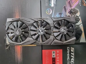 ASUS ROG Strix Radeon RX 580 8GB Gaming OC Edition GDDR5 - Afbeelding 1 van 4