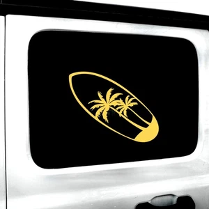 Surfboard Vinyl Decal for Vehicle Windows Laptops Any Smooth Surface design #14 - Bild 1 von 6