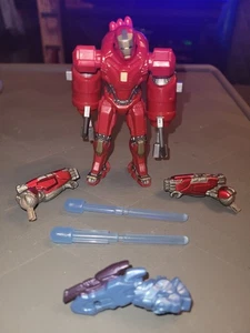 Marvel Universe Assemblers IRON MAN Spielzeug Set mit blauen Lichtschwertern  - Bild 1 von 5