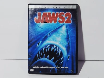 Jaws 2 Widescreen (DVD, 2001) Roy Scheider Lorrraine Gary  - Image 1 of 4