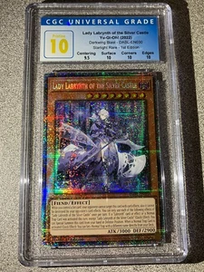 Yugioh Lady Labrynth of the Silver Castle DABL-EN030 Starlight 1st Ed. CGC 10 - Picture 1 of 3