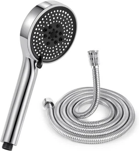 Universal Duschkopf Duschbrause Mit Schlauch 2M Sparduschkopf Regendusche        - Bild 1 von 7