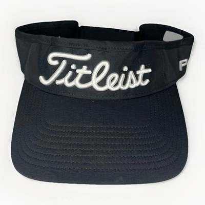 Sombrero visera Titleist Footjoy Golf FJ Pro VI adulto ajustable bordado negro Foto 1 de 4