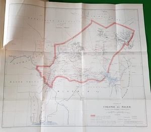1927 AFRIQUE CENTRALE LA COLONIE DU NIGER BY ABADIE COLONY OF NIGER AFRICA @ - Picture 1 of 19