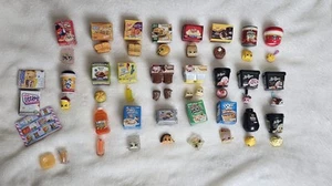 LOT OF 23 SHOPKINS MINI BRANDS REAL LITTLES FIGURES FOOD GROCERY BRAND TOYS - Picture 1 of 8