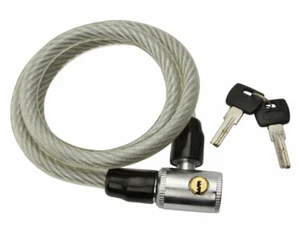 Bike Cable Lock 14mm x 48Clear. Bike parts,Bicycle parts. - Picture 1 of 1