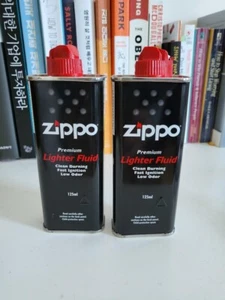 2 x Zippo Premium Lighter Fuel Fluid petrol 125ml + Free Delivery UK - Foto 1 di 1