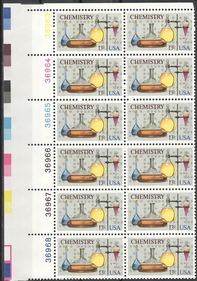 US Scott #1685 Plate block of 12, 6 Plt. #s, Upper Left, MNH - Image 1 of 1